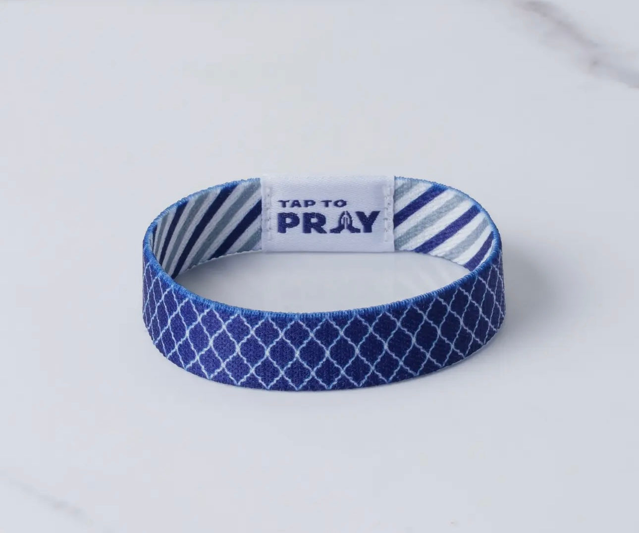 Tap To Pray® Wristband - Graphite & Ink