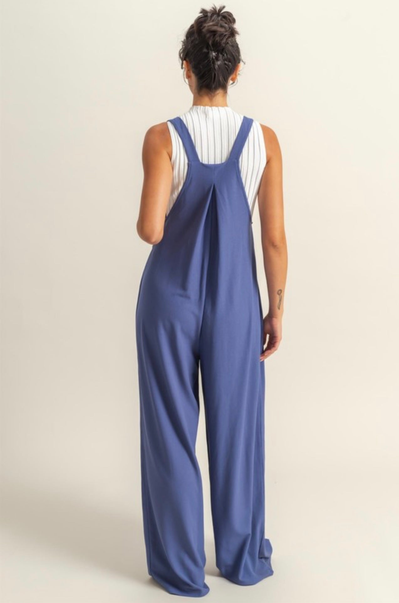 Purple Comfort Overalls