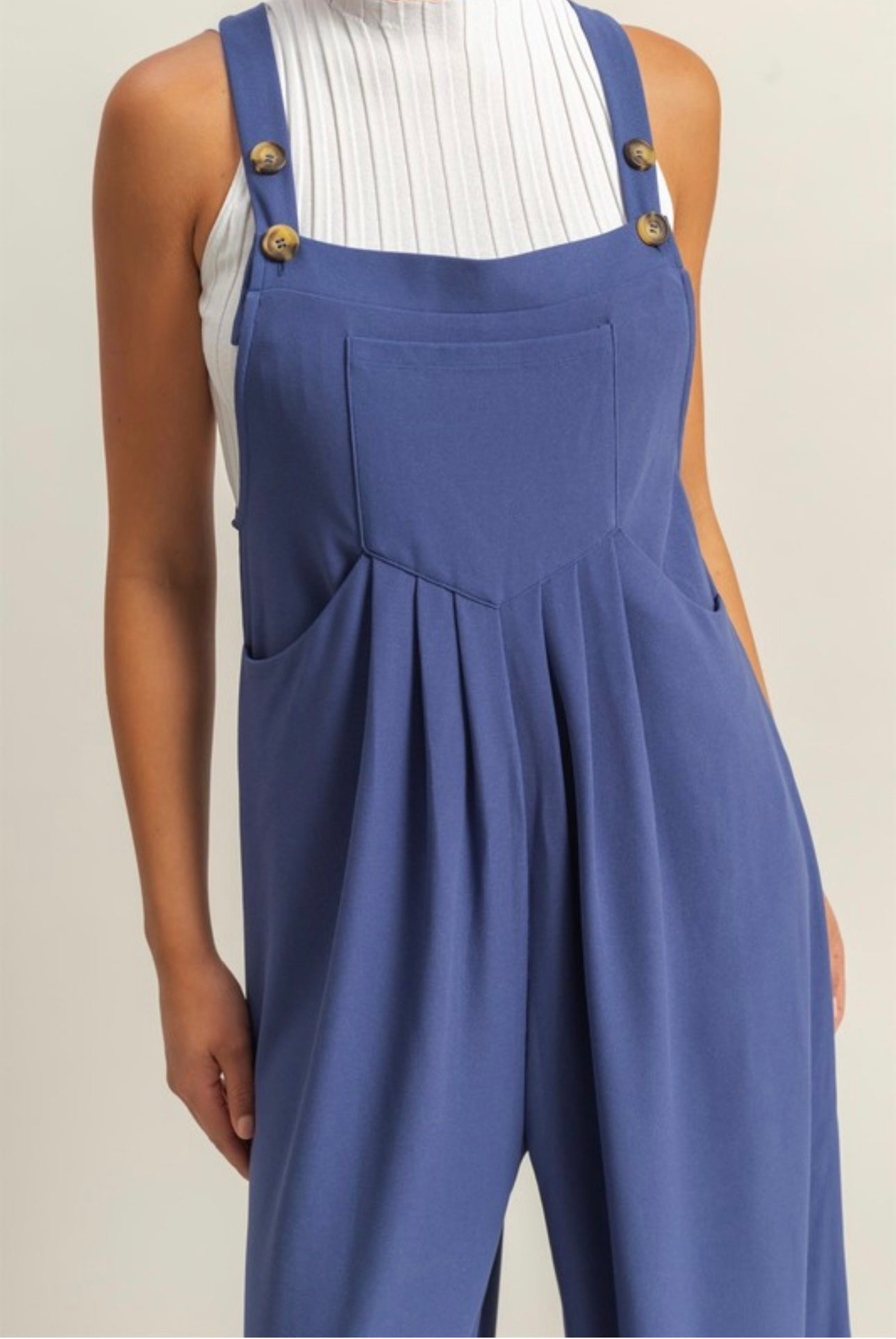 Purple Comfort Overalls