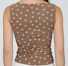 Mocha Dot Top