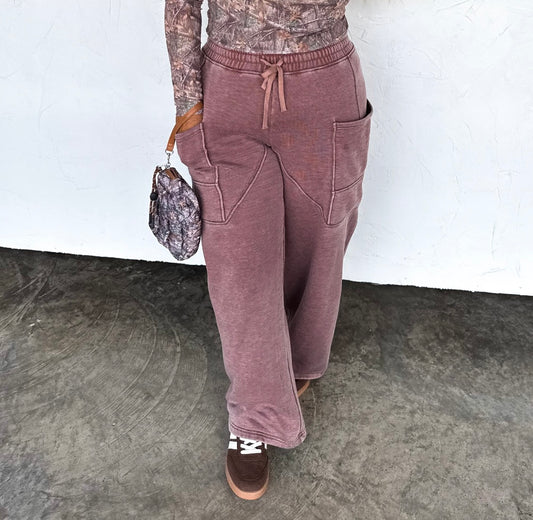 Plus Espresso Ease Lounge Pants