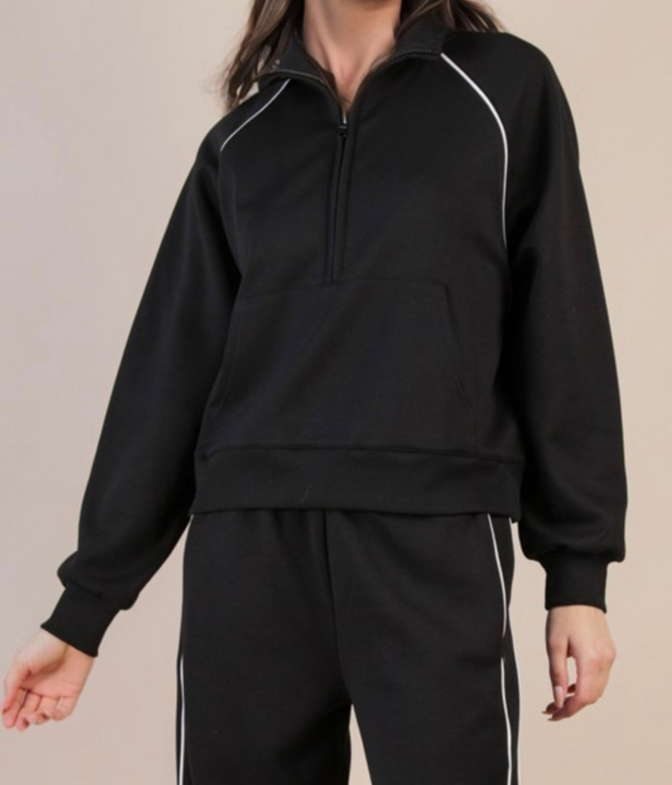 Black Quarter zip