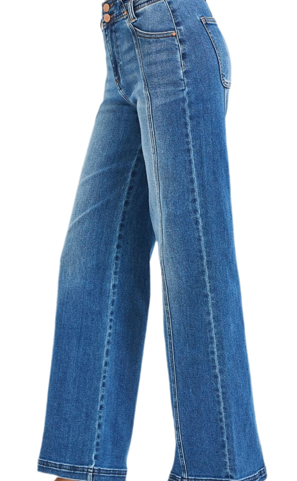 The Wylie Jean (high rise & wide leg)