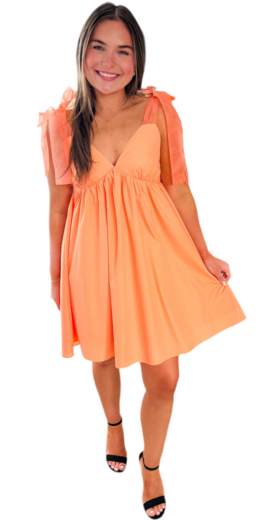 Orange Easter Dress