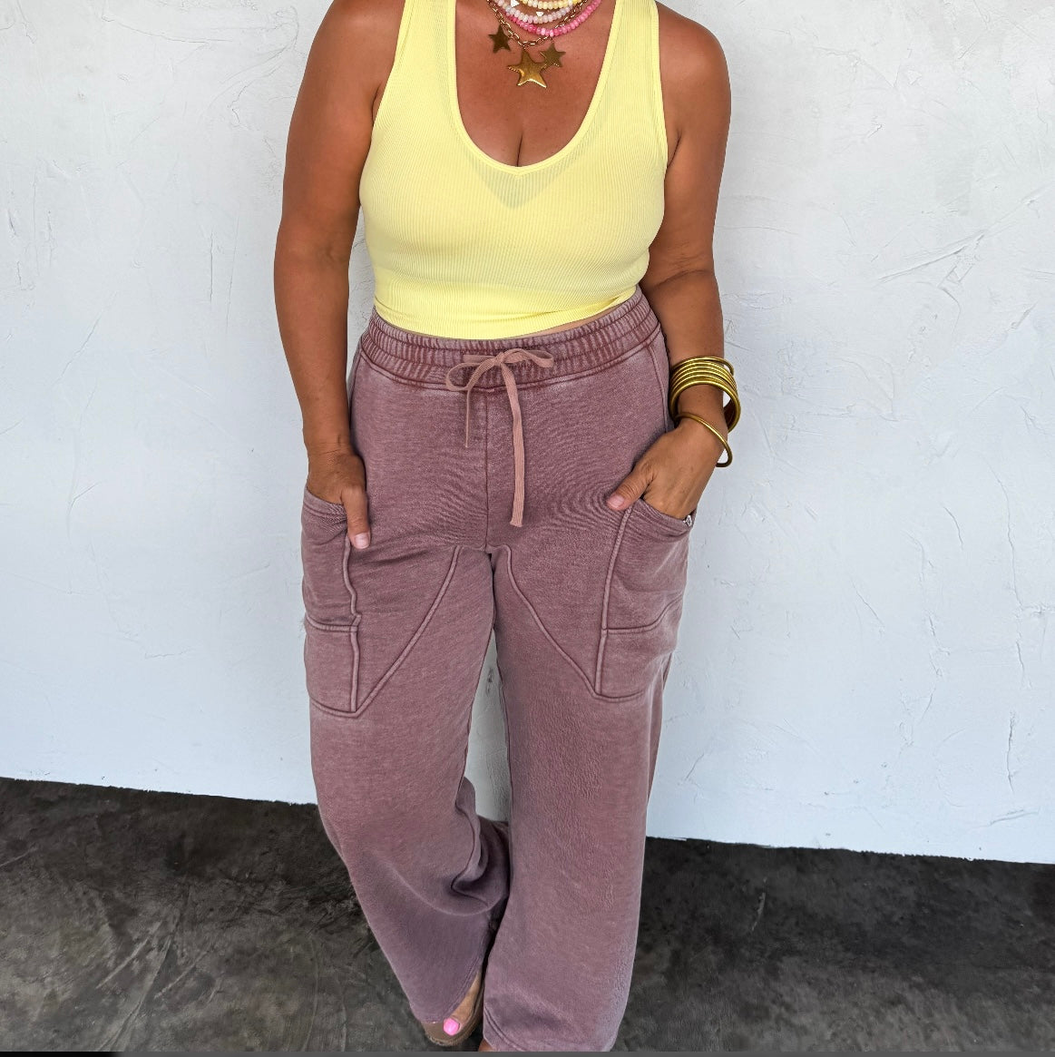 Plus Espresso Ease Lounge Pants