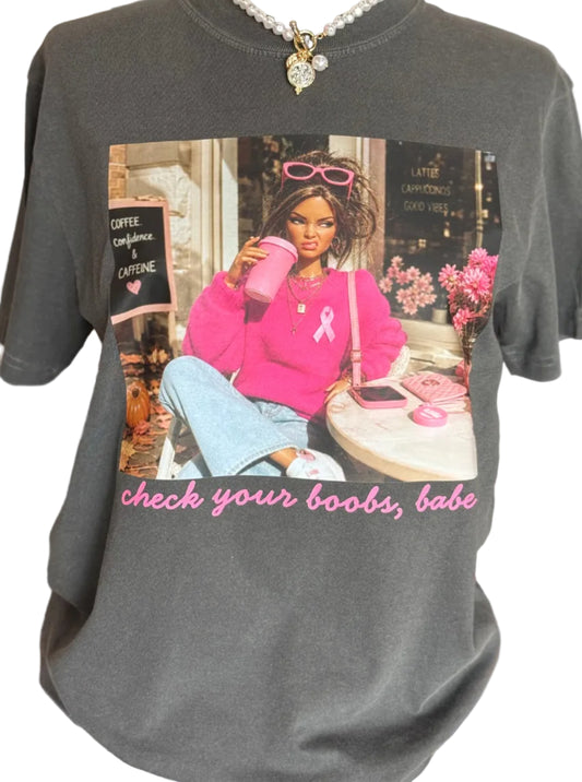 Check your boobs, babe