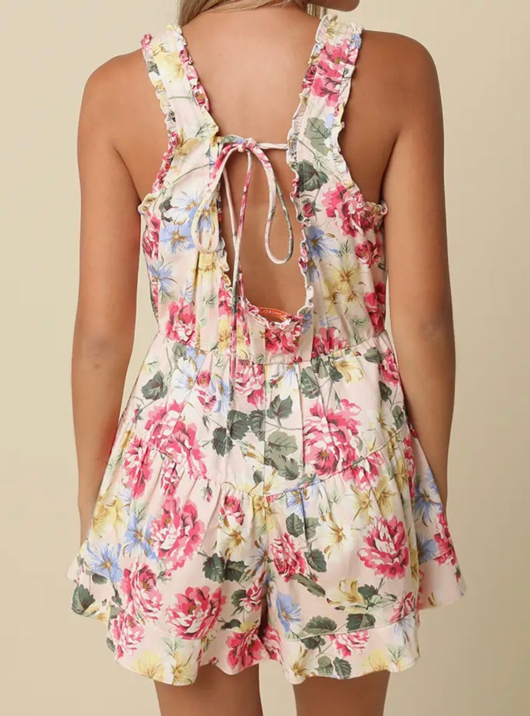 Flirty Floral Romper