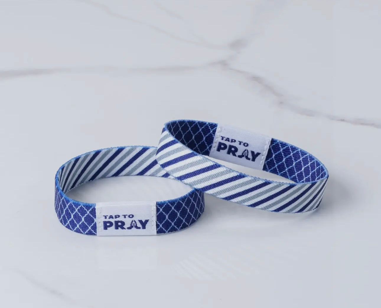Tap To Pray® Wristband - Graphite & Ink