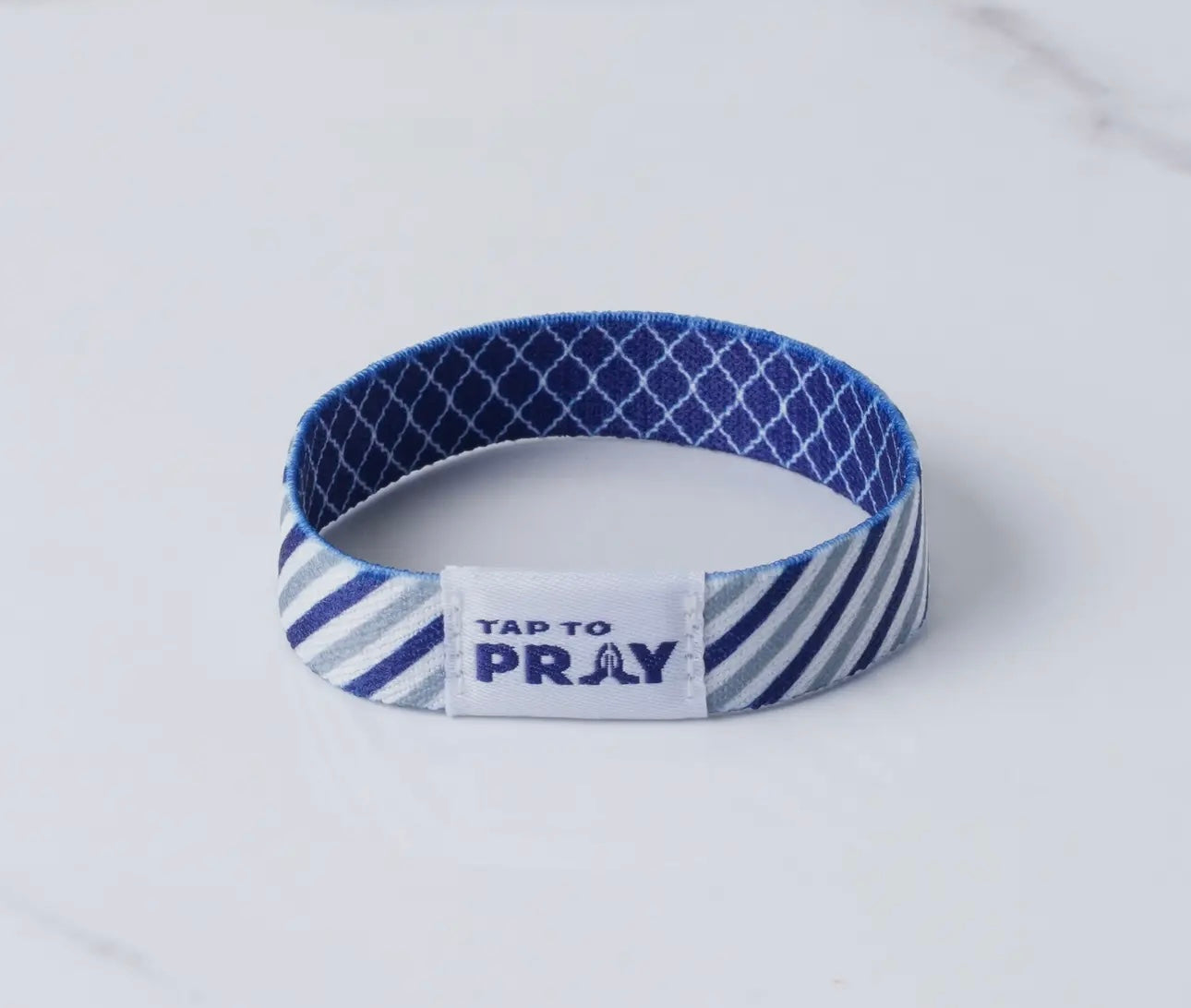 Tap To Pray® Wristband - Graphite & Ink