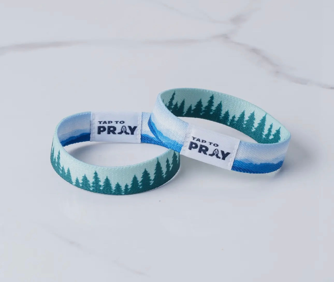 Tap To Pray™ Wristbands - Mountains