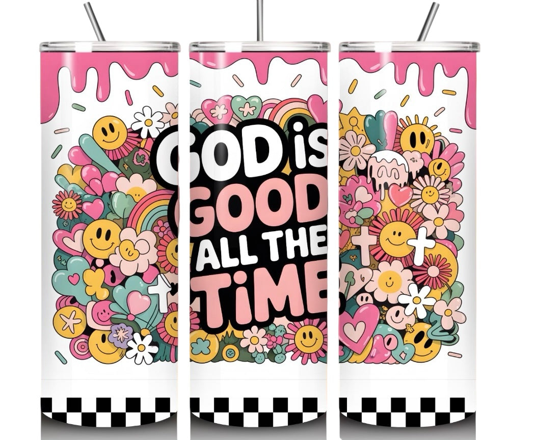 God is Good Skinny Tumbler 20 oz