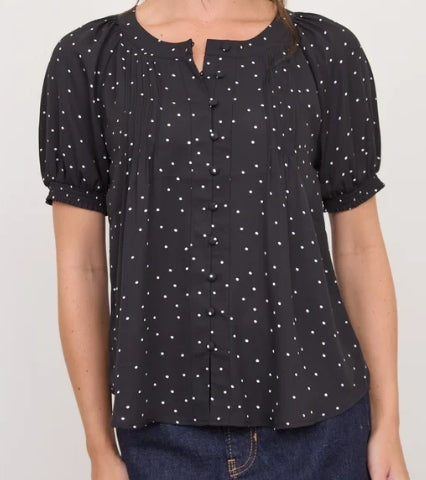 Midnight Dot Top