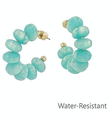 Lagoon Luxe Hoops
