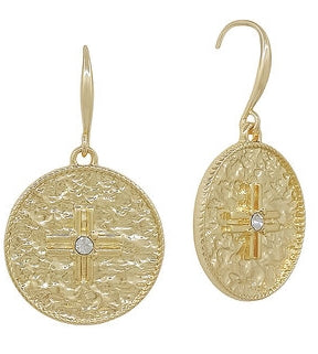 Golden Grace Drop Earrings