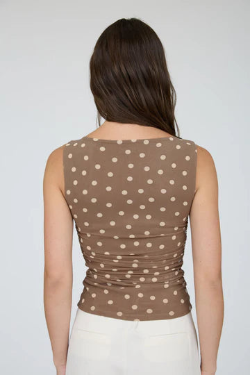 Mocha Dot Top